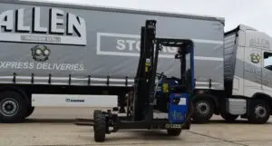 Allen Transport Bolton truck-mounted fork lift